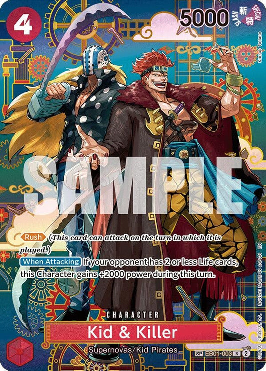 Kid & Killer - EB01-003 (EB01-003) [The Azure Sea's Seven]