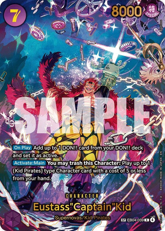 Eustass"Captain"Kid - EB04-039 (EB04-039) [The Azure Sea's Seven]