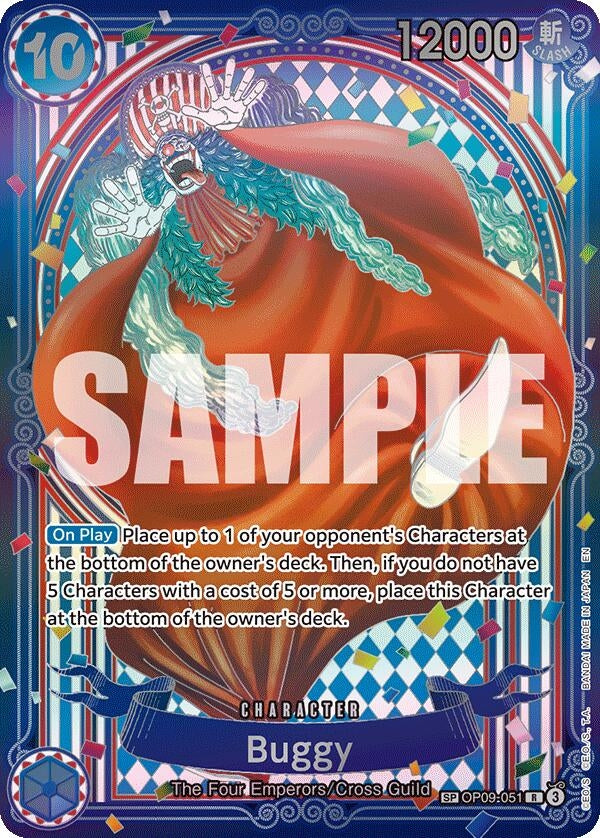 Buggy - OP09-051 (OP09-051) [The Azure Sea's Seven]