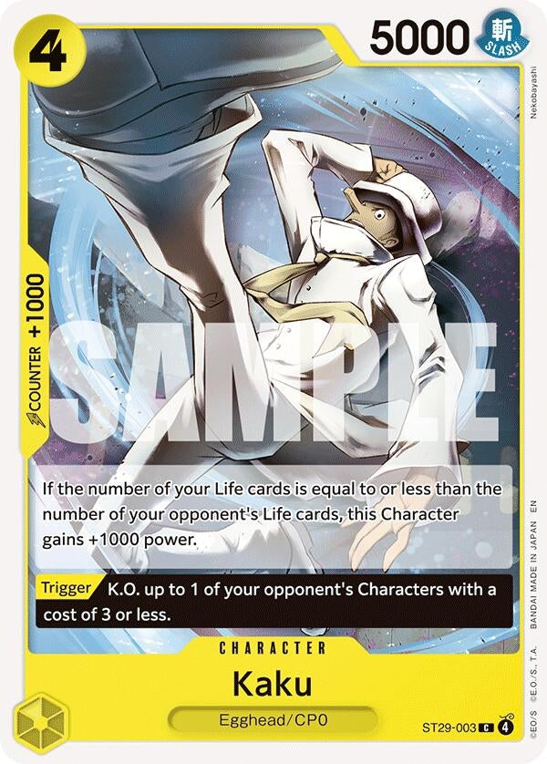 Image for Kaku (ST29-003) - One Piece Card Game