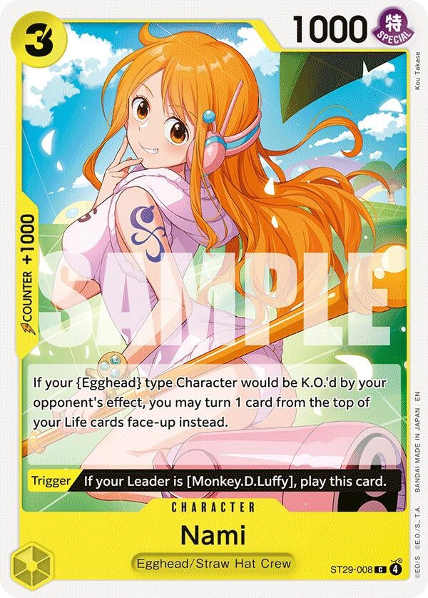 Image for Nami (ST29-008) - One Piece Card Game