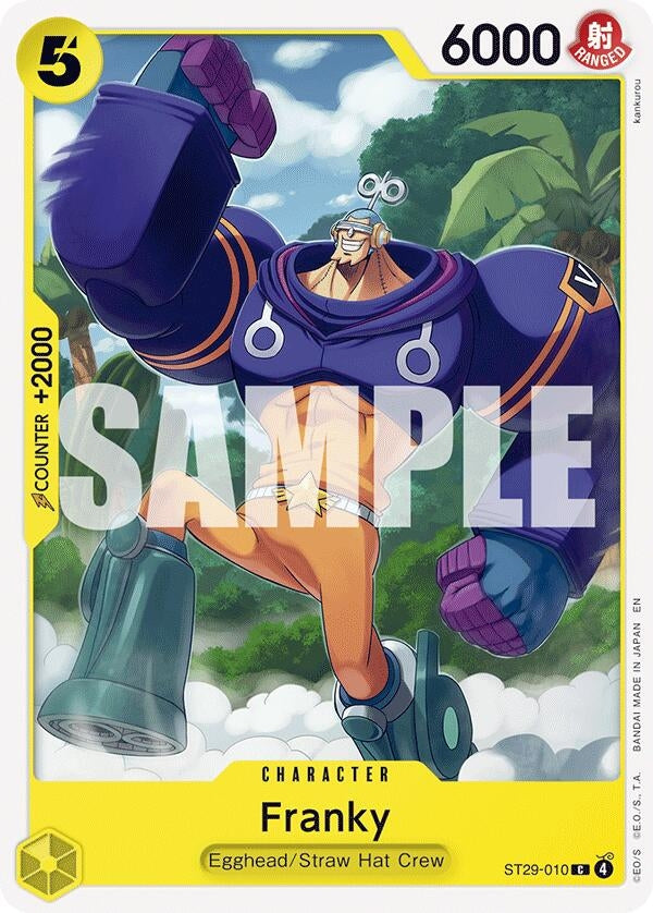 Image for Franky (ST29-010) - One Piece Card Game