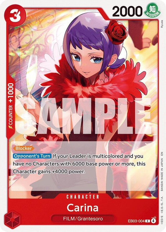 Carina (EB03-004) (Extra Booster: One Piece Heroines Edition)