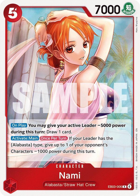 Nami (006) (EB03-006) (Extra Booster: One Piece Heroines Edition)