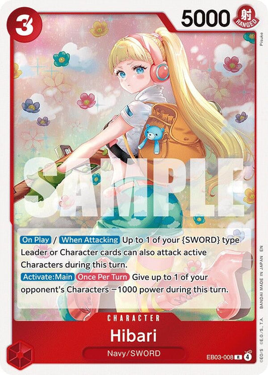 Hibari (EB03-008) (Extra Booster: One Piece Heroines Edition)