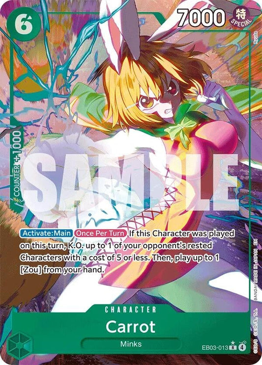 Carrot (Alternate Art) (EB03-013) (Extra Booster: One Piece Heroines Edition)