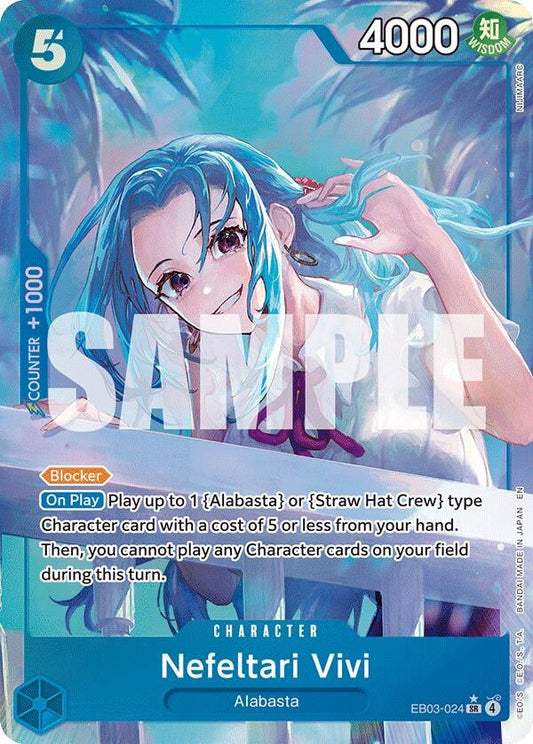 Nefeltari Vivi (024) (Alternate Art) (EB03-024) (Extra Booster: One Piece Heroines Edition)