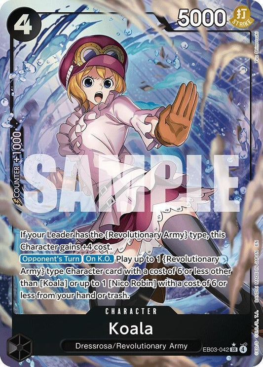 Koala (Alternate Art) (EB03-042) (Extra Booster: One Piece Heroines Edition)