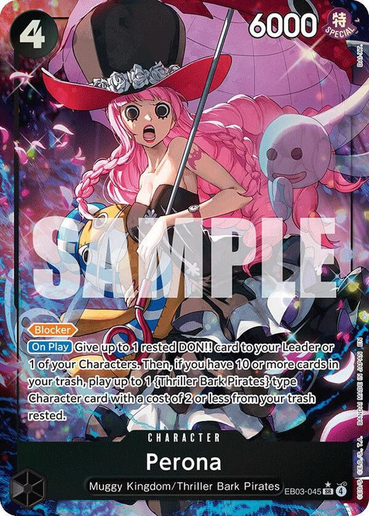 Perona (045) (Alternate Art) (EB03-045) (Extra Booster: One Piece Heroines Edition)