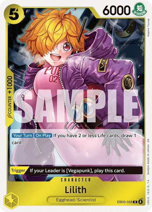 Lilith (EB03-058) (Extra Booster: One Piece Heroines Edition)