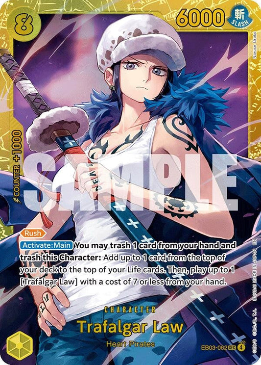 Trafalgar Law (EB03-062) (Extra Booster: One Piece Heroines Edition)