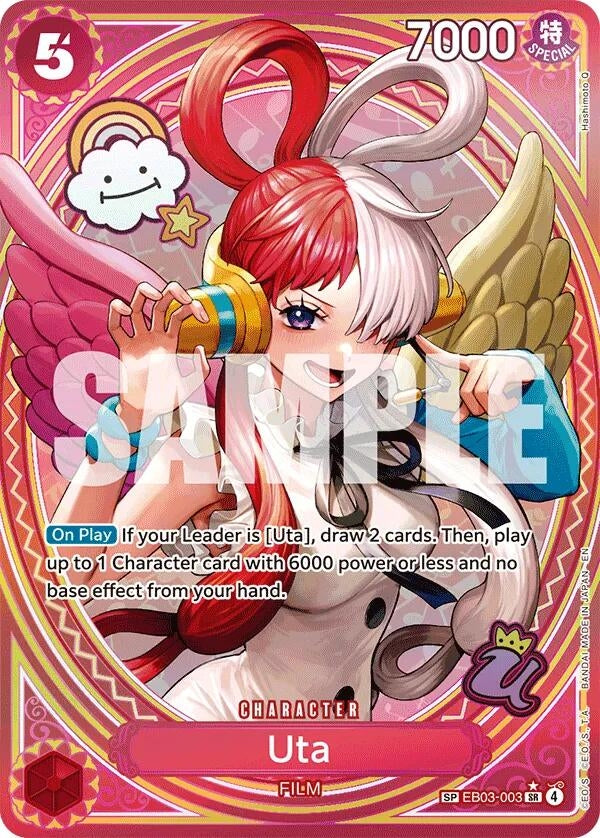 Uta (003) (SP) (EB03-003) (Extra Booster: One Piece Heroines Edition)