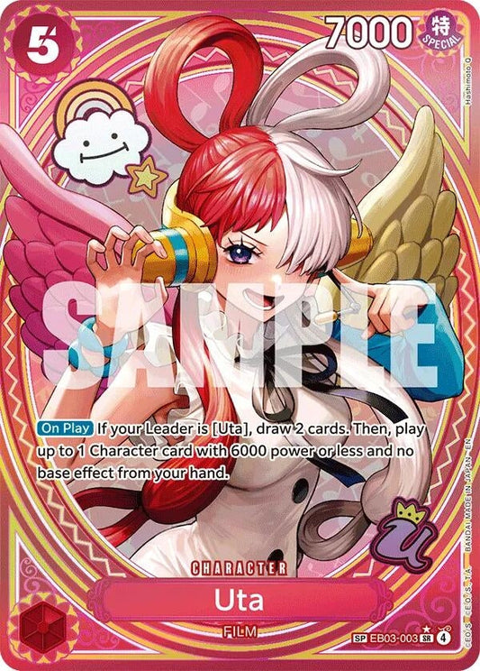 Uta (003) (SP) (EB03-003) (Extra Booster: One Piece Heroines Edition)