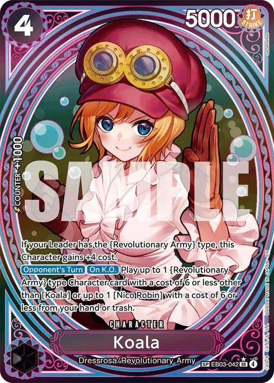 Koala (SP) (EB03-042) (Extra Booster: One Piece Heroines Edition)