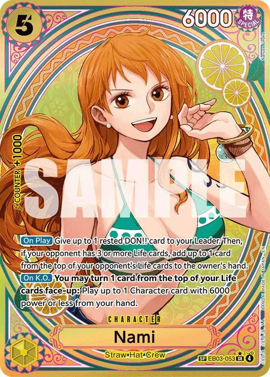 Nami (053) (SP) (EB03-053) (Extra Booster: One Piece Heroines Edition)