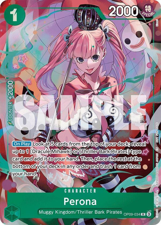 Perona - OP09-034 (OP09-034) (Extra Booster: One Piece Heroines Edition)