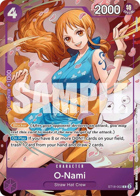 O-Nami - ST18-002 (ST18-002) (Extra Booster: One Piece Heroines Edition)