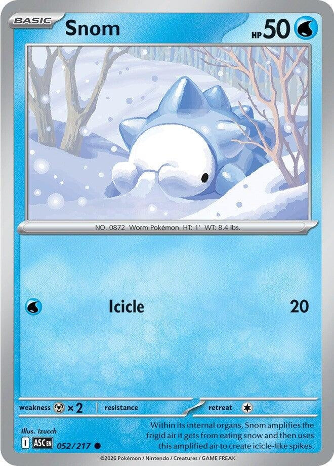 Image for Snom (052/217) (ME: Ascended Heroes) - Pokemon