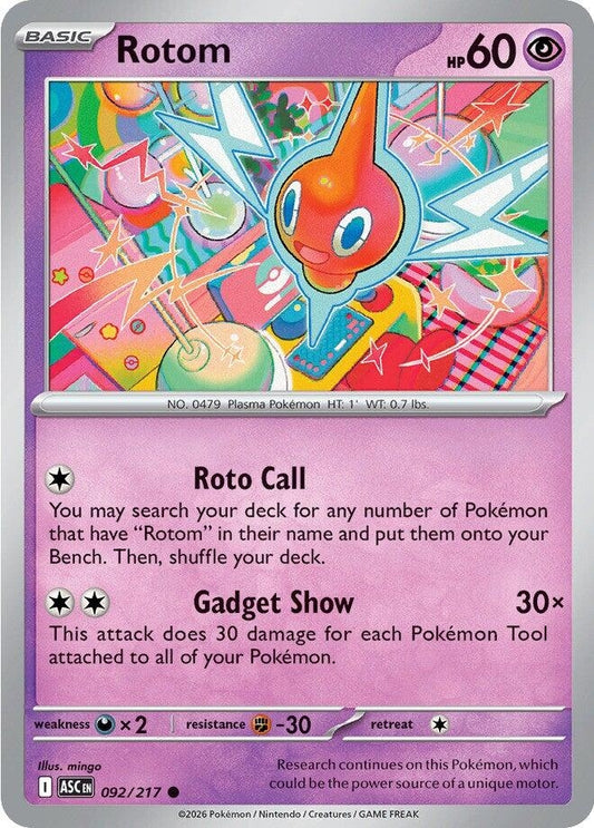 Image for Rotom (092/217) (ME: Ascended Heroes) - Pokemon