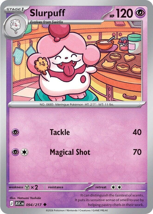 Image for Slurpuff (094/217) (ME: Ascended Heroes) - Pokemon