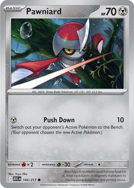 Image for Pawniard (146/217) (ME: Ascended Heroes) - Pokemon