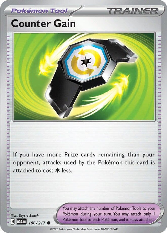 Image for Counter Gain (186/217) (ME: Ascended Heroes) - Pokemon