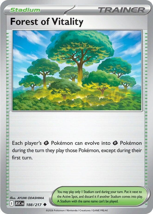 Image for Forest of Vitality (188/217) (ME: Ascended Heroes) - Pokemon