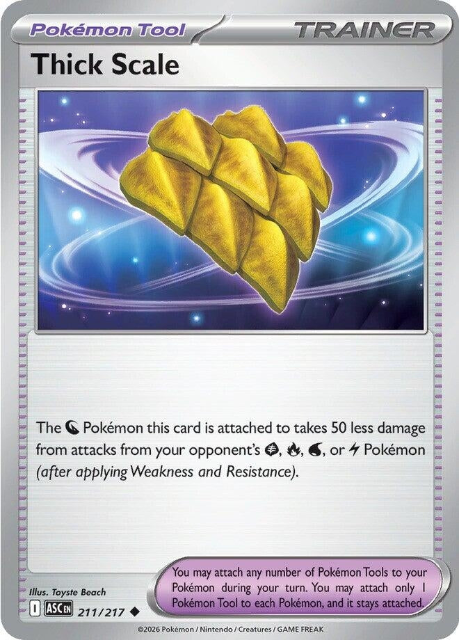 Image for Thick Scale (211/217) (ME: Ascended Heroes) - Pokemon