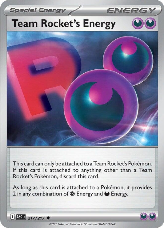 Image for Team Rocket's Energy (217/217) (ME: Ascended Heroes) - Pokemon