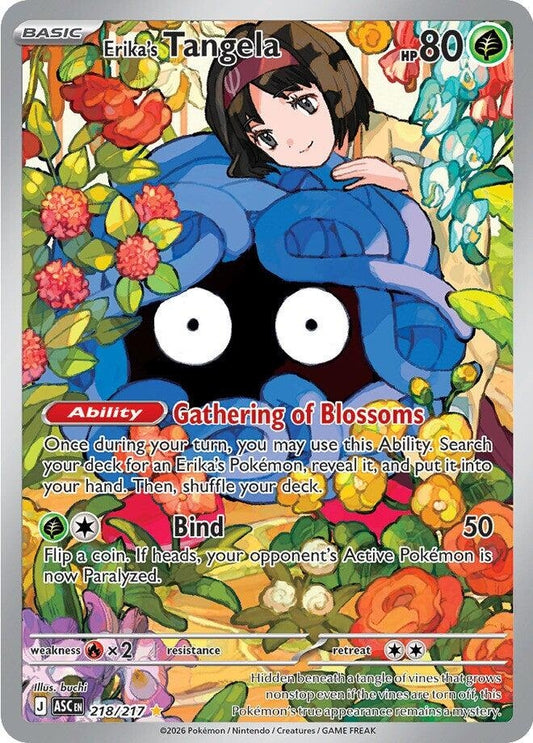 Image for Erika's Tangela (218/217) (ME: Ascended Heroes) - Pokemon