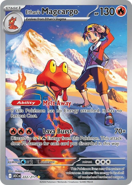 Image for Ethan's Magcargo (222/217) (ME: Ascended Heroes) - Pokemon