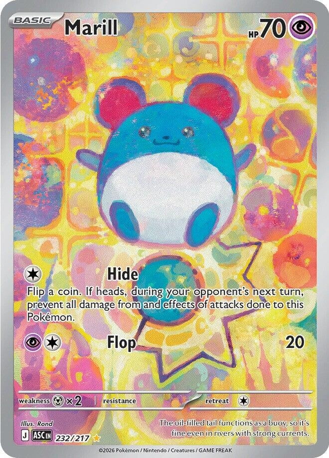 Image for Marill (232/217) (ME: Ascended Heroes) - Pokemon