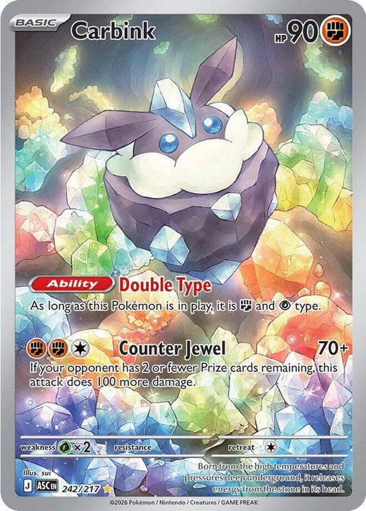 Image for Carbink (242/217) (ME: Ascended Heroes) - Pokemon