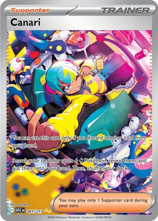 Image for Canari (291/217) (ME: Ascended Heroes) - Pokemon