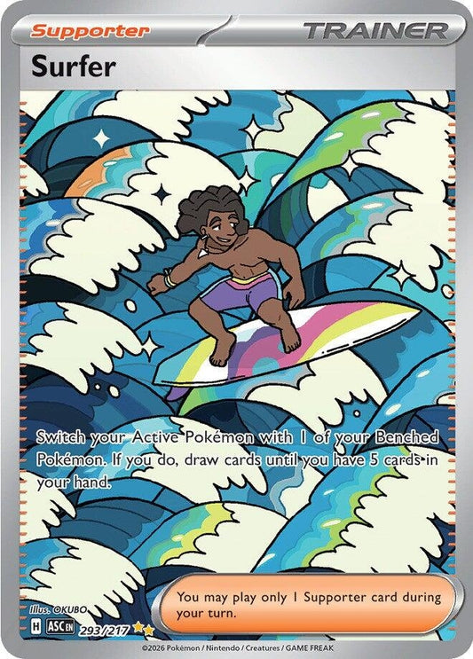 Image for Surfer (293/217) (ME: Ascended Heroes) - Pokemon