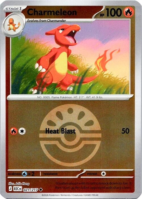 Image for Charmeleon (Friend Ball) (021/217) (ME: Ascended Heroes) - Pokemon