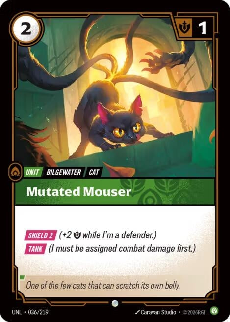 Image for Mutated Mouser (036/219) (Unleashed) (UNL) - Riftbound: League of Legends Trading Card Game