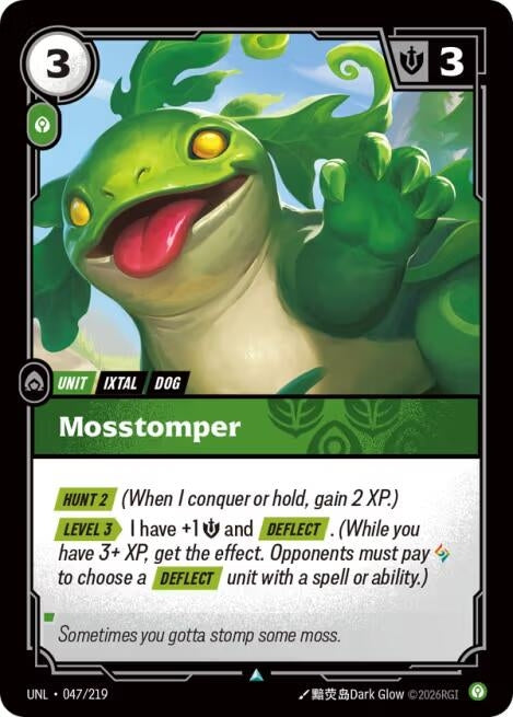 Image for Mosstomper (047/219) (Unleashed) (UNL) - Riftbound: League of Legends Trading Card Game