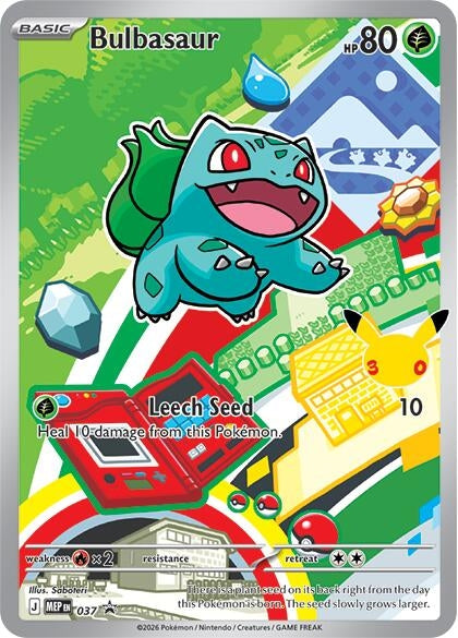 Image for Bulbasaur - 037 (037) (ME: Mega Evolution Promo) - Pokemon