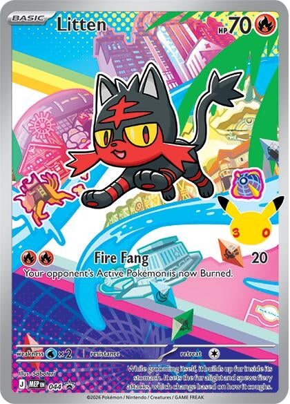 Image for Litten - 044 (044) (ME: Mega Evolution Promo) - Pokemon