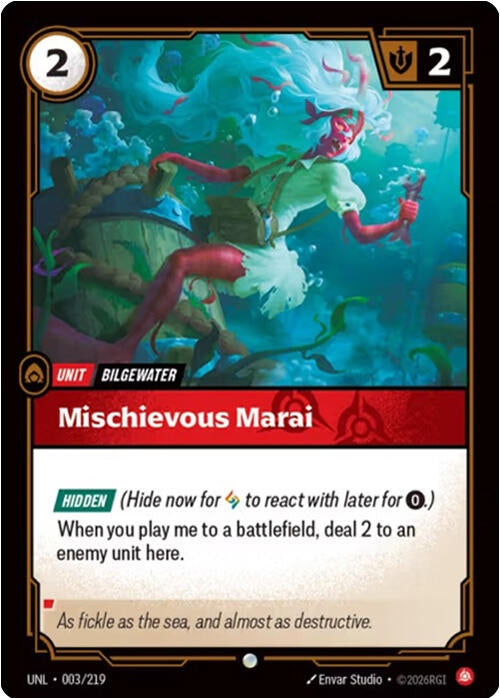 Image for Mischievous Marai (003/219) (Unleashed) (UNL) - Riftbound: League of Legends Trading Card Game