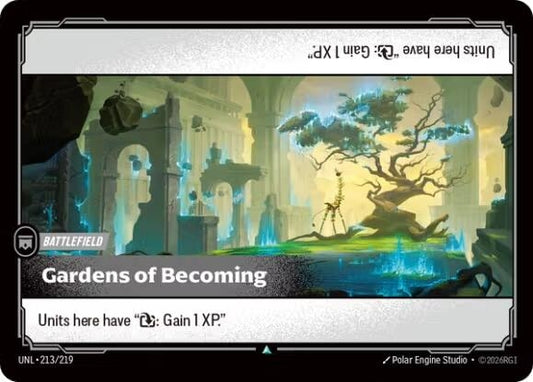 Image for Gardens of Becoming (213/219) (Unleashed) (UNL) - Riftbound: League of Legends Trading Card Game