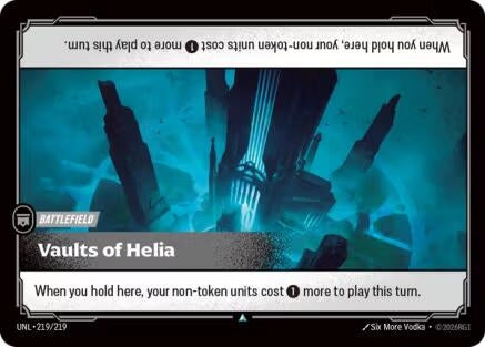 Image for Vaults of Helia (219/219) (Unleashed) (UNL) - Riftbound: League of Legends Trading Card Game