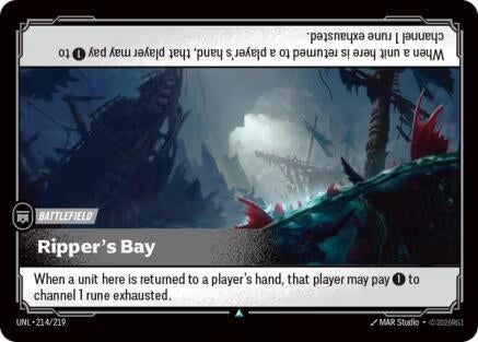 Image for Ripper's Bay (214/219) (Unleashed) (UNL) - Riftbound: League of Legends Trading Card Game