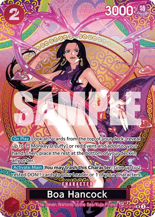 Image for Boa Hancock (SP) (OP12-014) (Adventure on Kami's Island) - One Piece Card Game