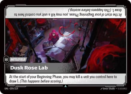 Image for Dusk Rose Lab (209/219) (Unleashed) (UNL) - Riftbound: League of Legends Trading Card Game
