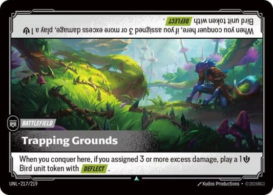 Image for Trapping Grounds (217/219) (Unleashed) (UNL) - Riftbound: League of Legends Trading Card Game