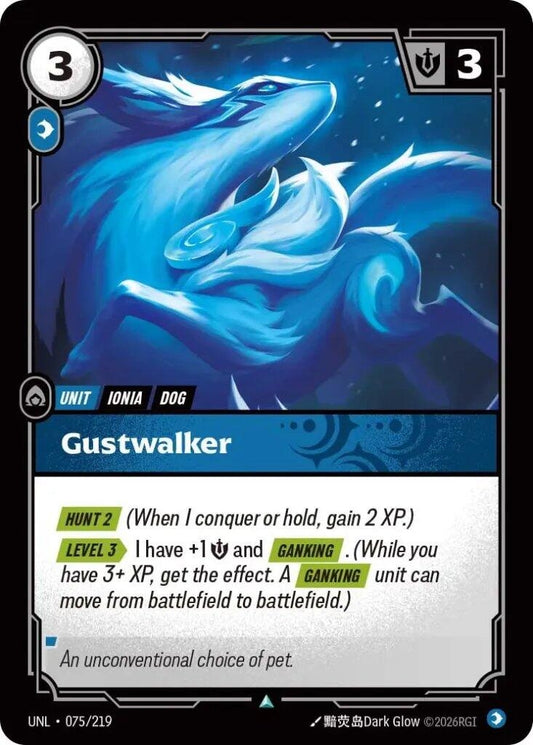 Image for Gustwalker (075/219) (Unleashed) (UNL) - Riftbound: League of Legends Trading Card Game