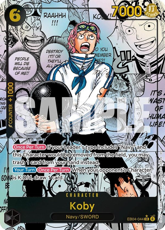 Image for Koby (EB04-044) (Manga) (EB04-044) (Adventure on Kami's Island) - One Piece Card Game