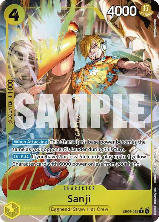 Image for Sanji (EB04-052) (Alternate Art) (EB04-052) (Adventure on Kami's Island) - One Piece Card Game